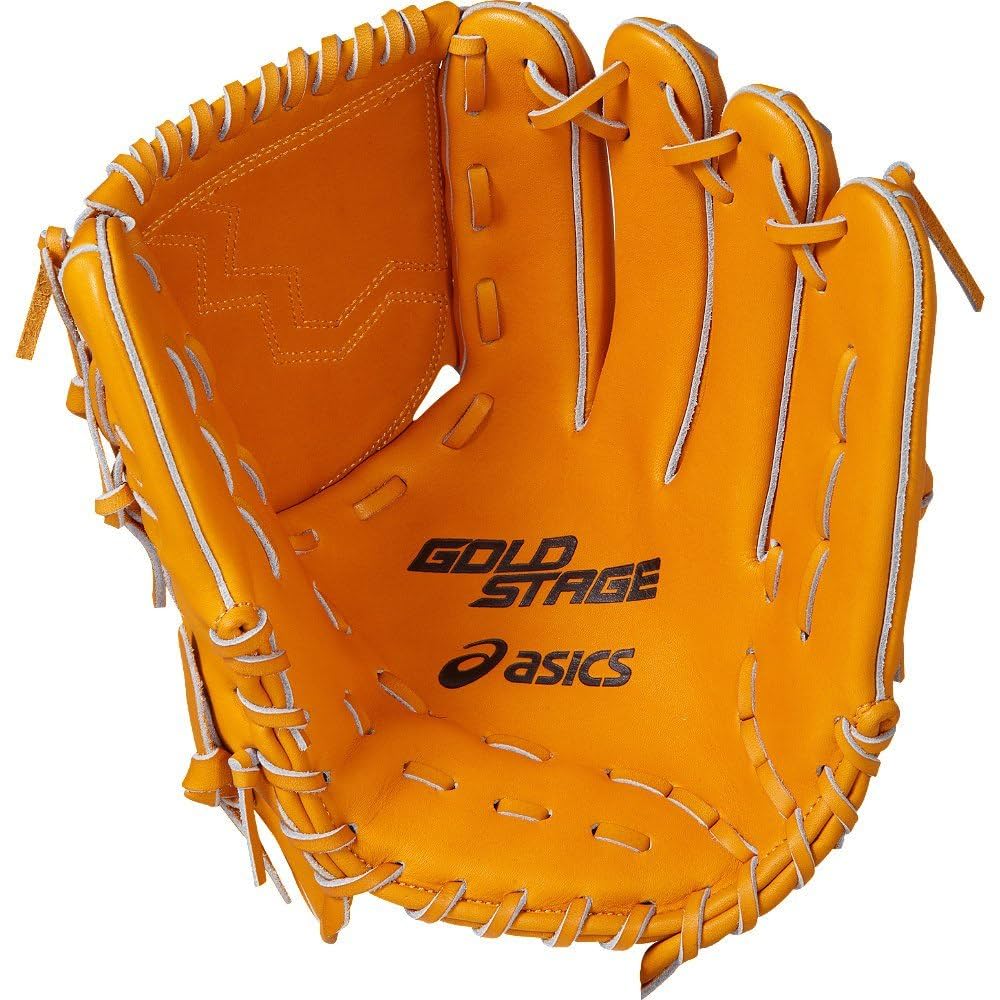 アシックス ゴールドステージ 軟式投手用 BGR8LQ ASICS アシックス 野球 軟式グラブ グローブ 投手用 ヨコ